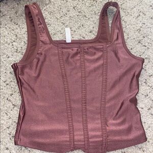 Sleek Mauve Tank Top